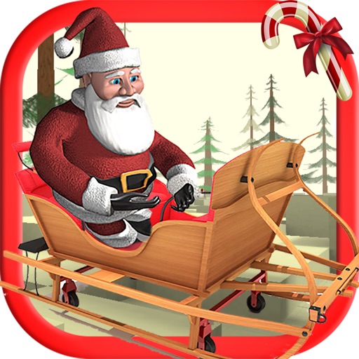 Jetpack Santa Christmas Game Icon