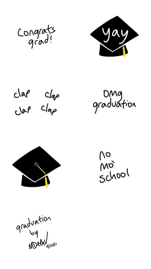 Graduation sticker, grad pic stickers for iMessage(圖4)-速報App