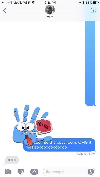 Talk to the Hand Stickers screenshot-3