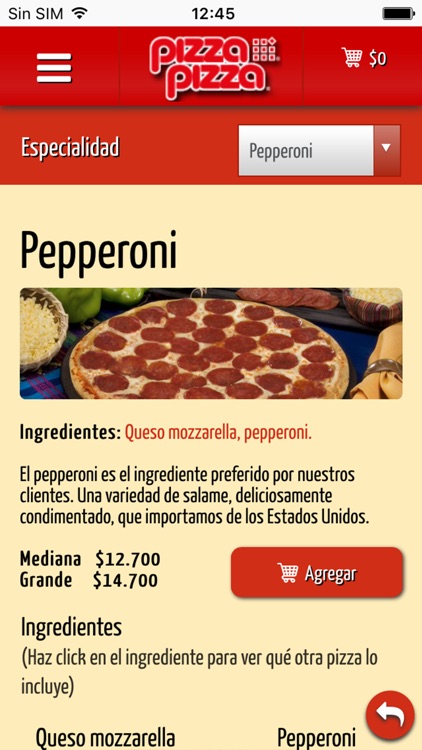 PizzaPizza de Chile screenshot-3