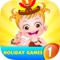 Baby Hazel Holiday Games-Pack of 10 Holiday Games