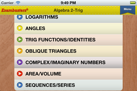 PCAT Prep Math Flashcards Exambusters screenshot 2