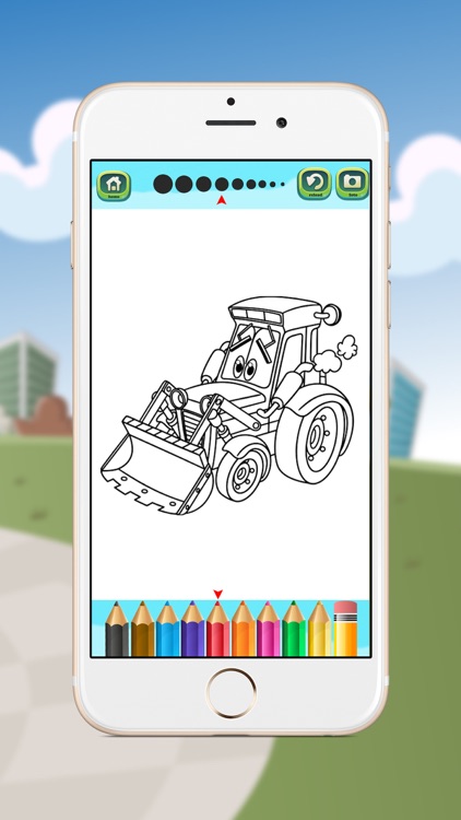 Cars Coloring Book for Kids & Toddlers screenshot-3