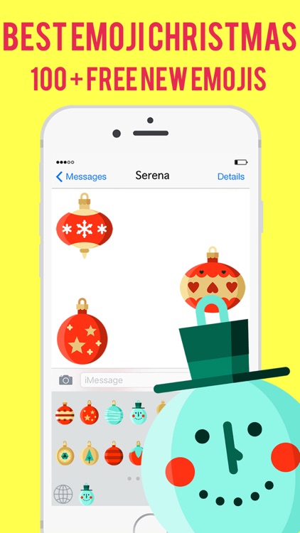 Christmas Balls Emoji Happy New Year 2017 Stickers