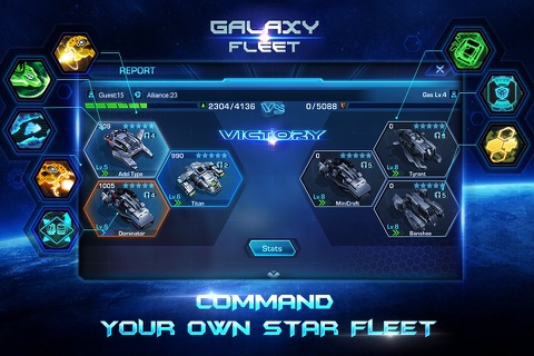 Galaxy Fleet: Alliance War screenshot 3