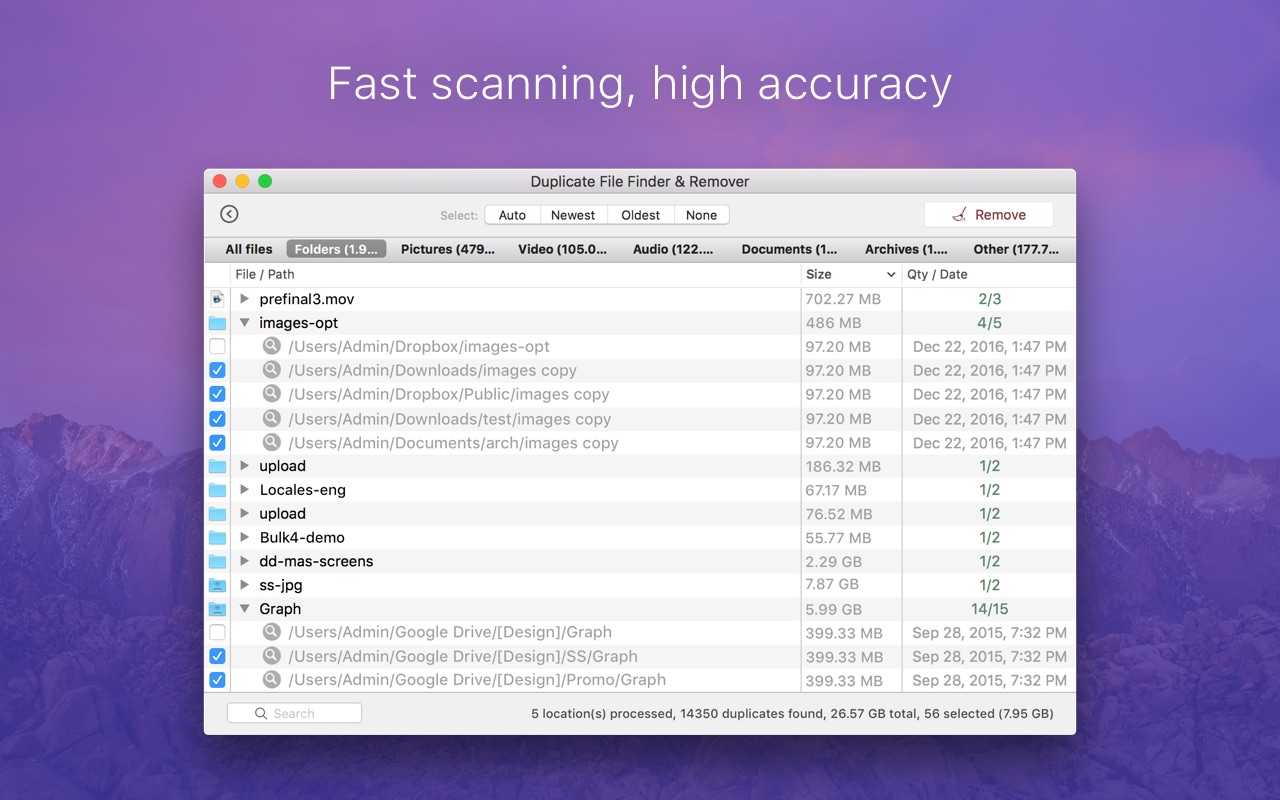 Screenshot do app Duplicate File Finder & Remover