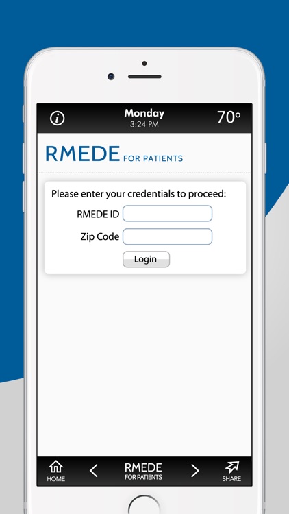 RMEDE App by the Center for Strategic Health Innov