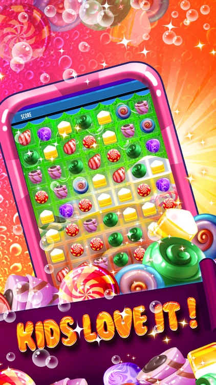 A Candy Splash - match-3 digger of diamonds