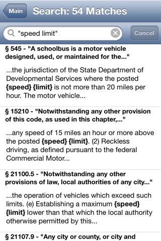 CA Vehicle Code 2023 screenshot 2