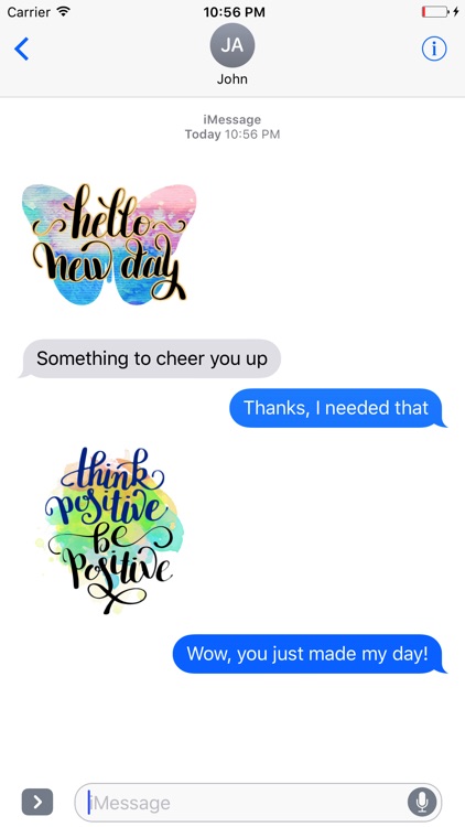 Animated Happy Quotes Stickers screenshot-4