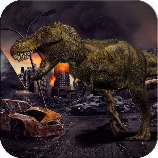 Dinosaur In The City : Dreadnought Simulator