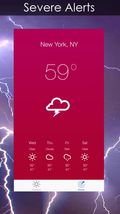 Weather Radar + Forecast screenshot-3