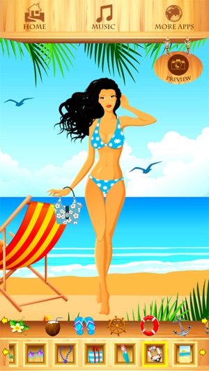 Dress Up Beach Girl(圖3)-速報App