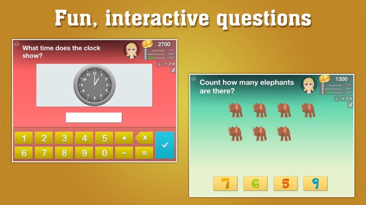 1st Grade Math: Count, Add, Subtract Fun Game screenshot-1