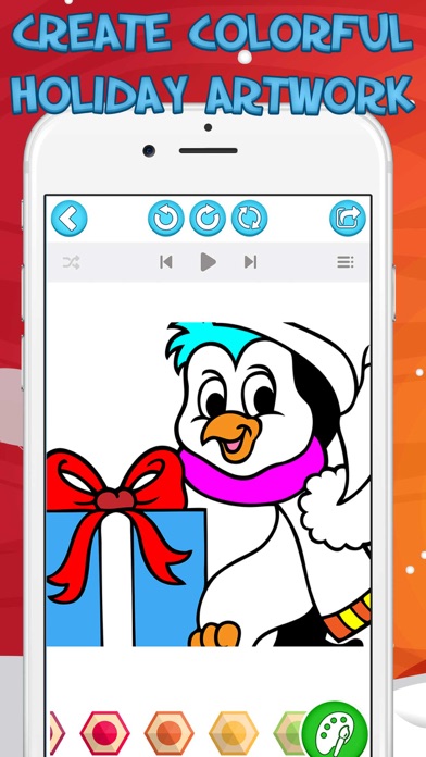 How to cancel & delete Christmas Coloring Games for Kids from iphone & ipad 4