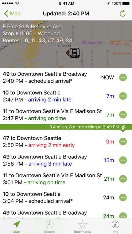 OneBusAway screenshot-3