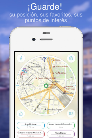 Madrid on foot : Offline map screenshot 2