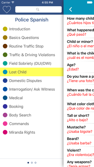 Police Spanish Guide(圖2)-速報App