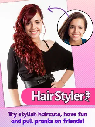 Captura de Pantalla 1 Estilista cabello probar peinados nuevo estilo iphone