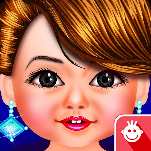 Baby Doll New Year Party Salon Icon