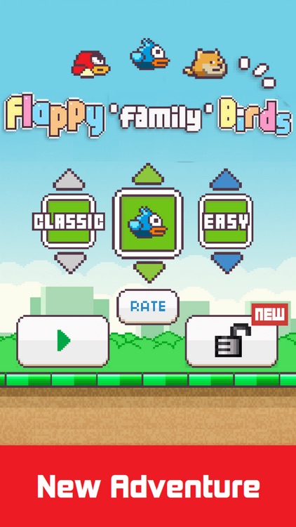 Flappy Family Birds Rewind : the new adventure