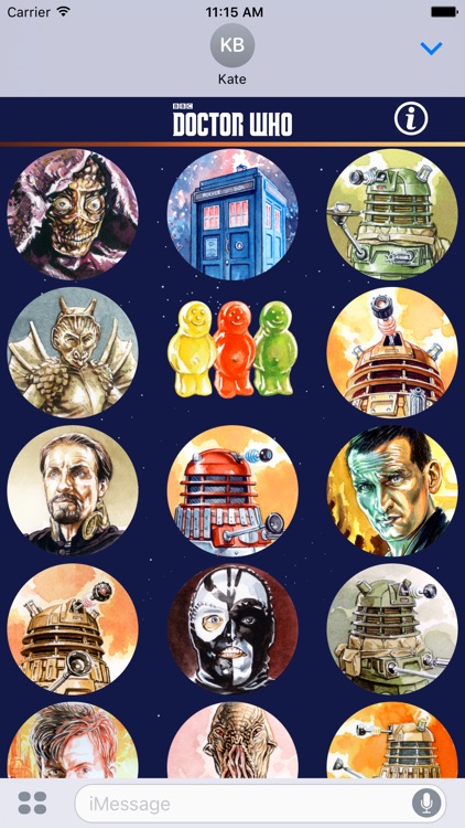 Doctor Who Stickers Pack 2