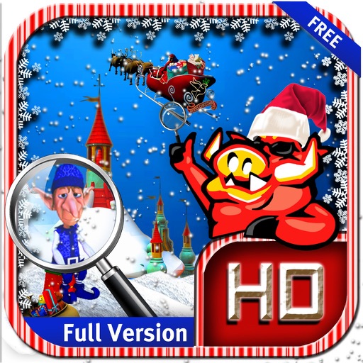 Christmas Elf Hidden Objects Secret Mystery Puzzle iOS App