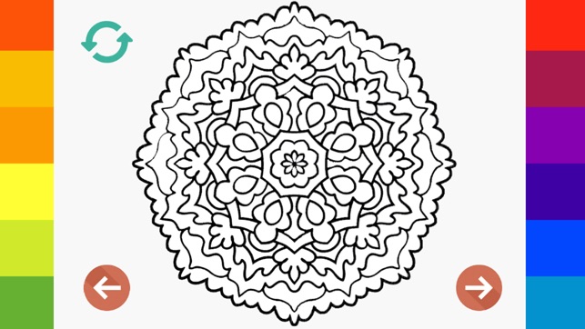 Coloring Book Mandala(圖4)-速報App