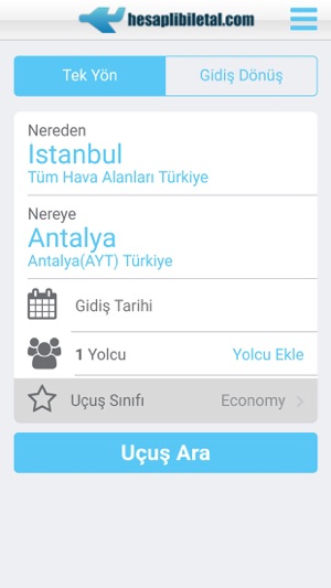 Uçak Bileti Hesaplı Bilet Al(圖1)-速報App