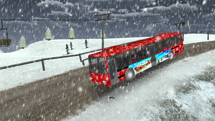 Christmas Party Bus Simulator 3D: Tourist ski 2016