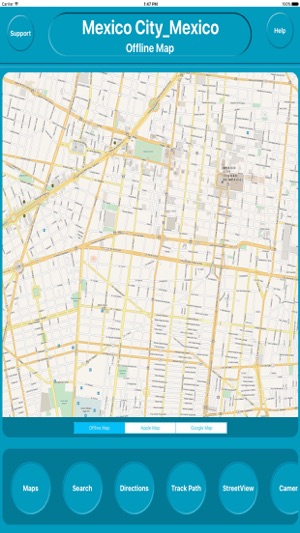 Mexico City Mexico Offline City Maps Navigation(圖1)-速報App