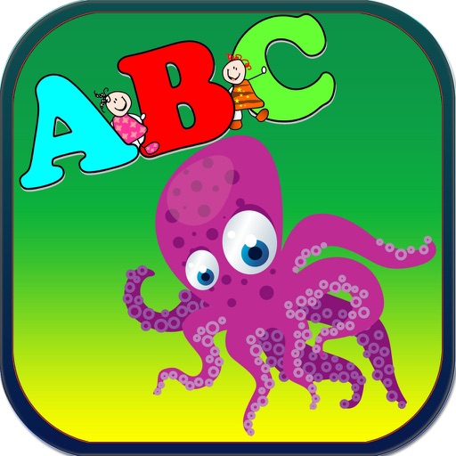 Funny Free Game Writing ABC Animal Easy For Kids Icon