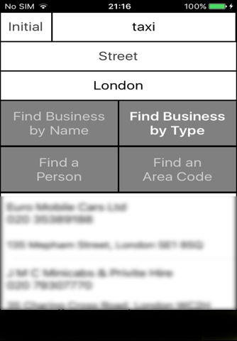Phone Directory UK screenshot 3