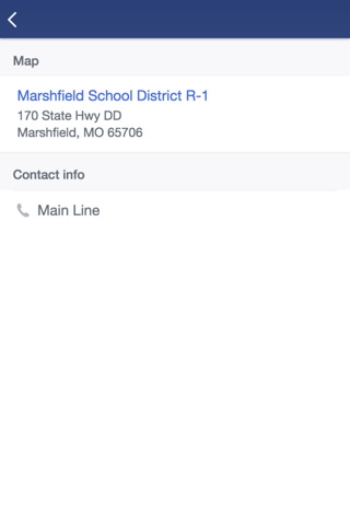 Marshfield School District screenshot 2