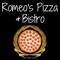 The Romeo's Pizza & Bistro Mobile app powered by Click4AMeal lets you place an order quickly from your mobile device