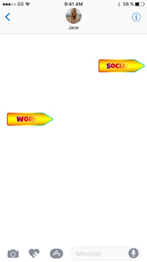 黃色箭頭貼紙包(圖2)-速報App
