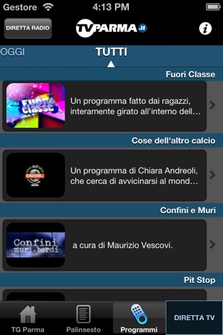 Tv Parma screenshot 3