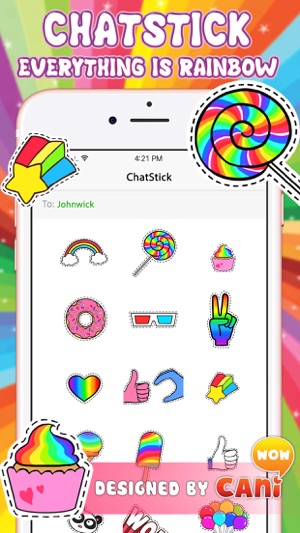 Everything is Rainbow Stickers for iMessage(圖1)-速報App