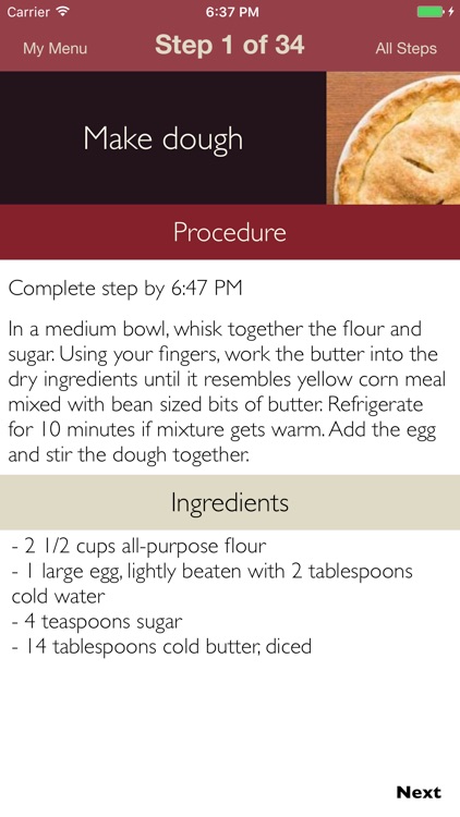 Dinner Menu screenshot-4