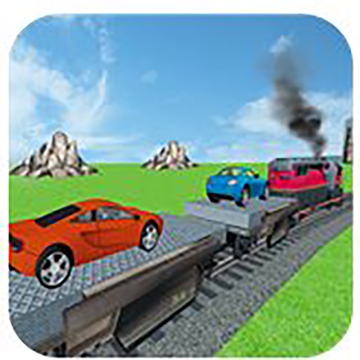 City Car Transporter Train Drive Game - Pro icon