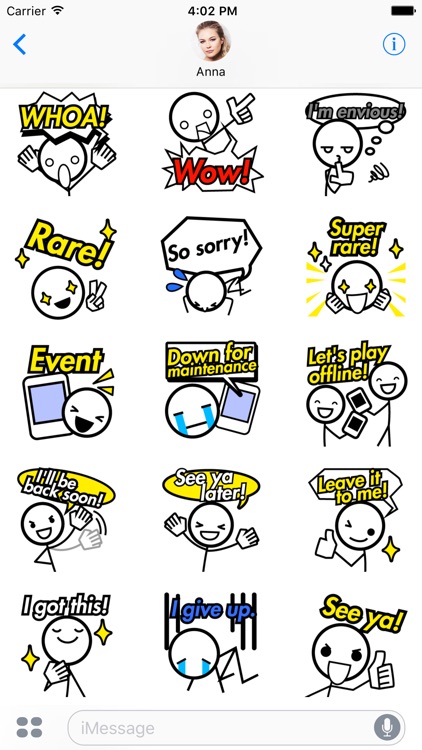 Gamer Sticker - Expressions for Video Game Players