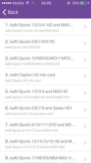 TV SAT For beIN Sports 2017 - frequence beINsports(圖4)-速報App