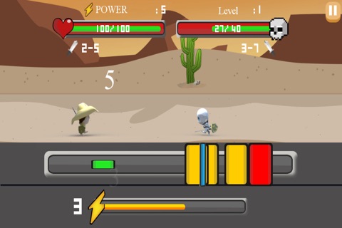 Sword Cowboy Street Battle Pro - blade fighting screenshot 2