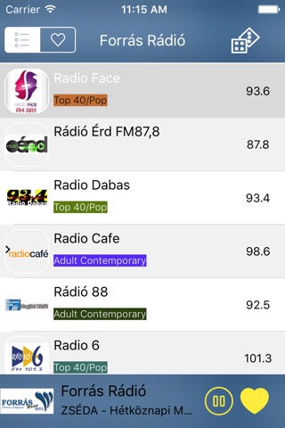 Hazai Rádiók - Magyar Rádiók - Hungary Radio screenshot 3