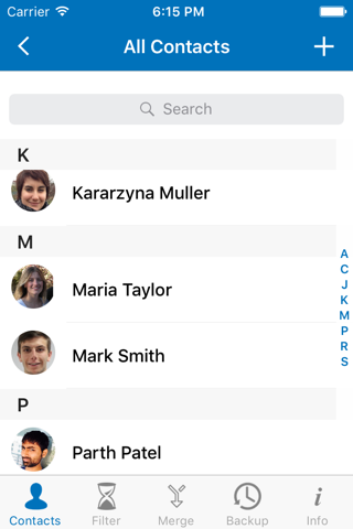 Contacts Cleaner - Easy Backup & Contact Manager screenshot 3
