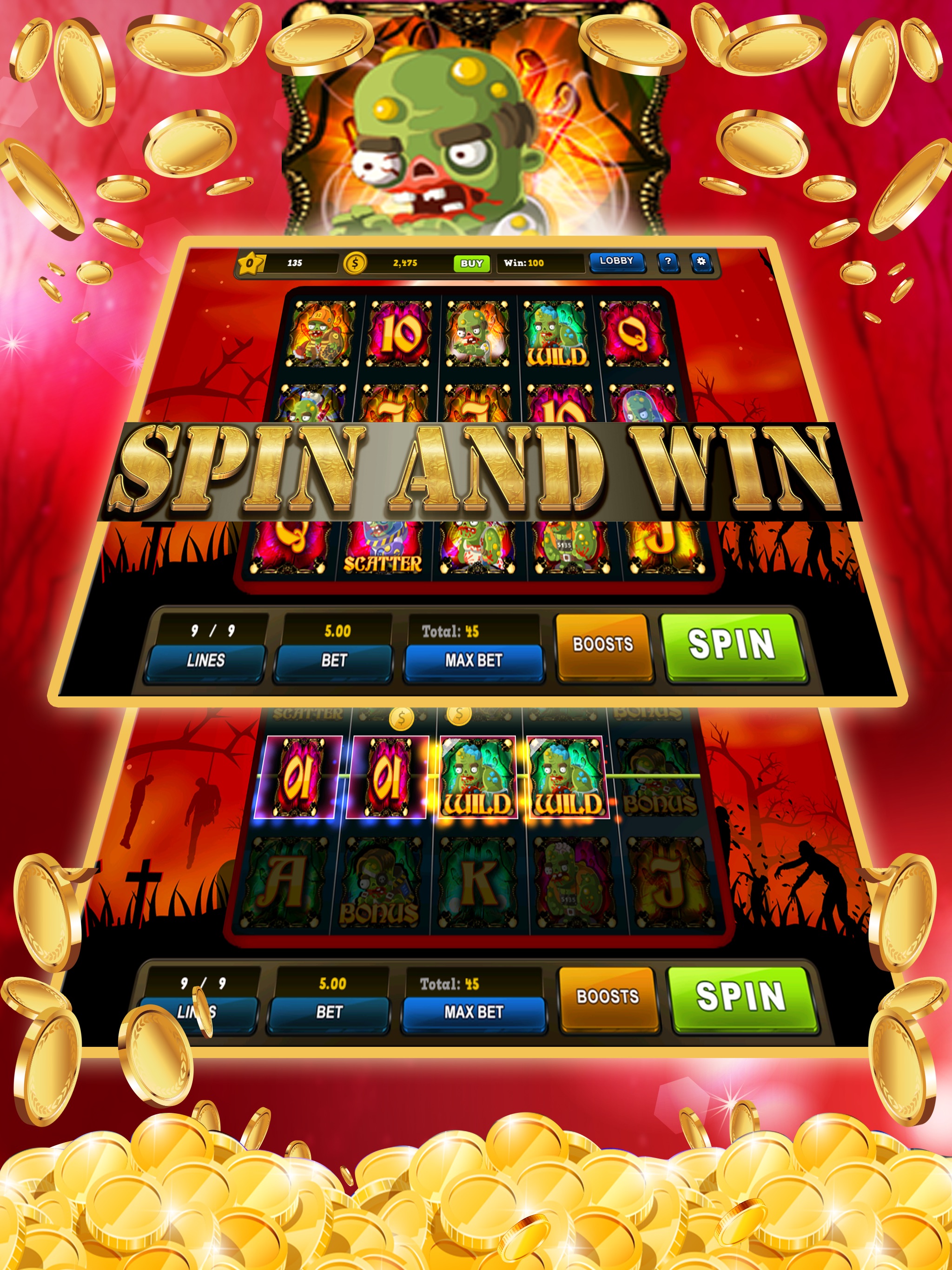 Spin to win slots free coins slots