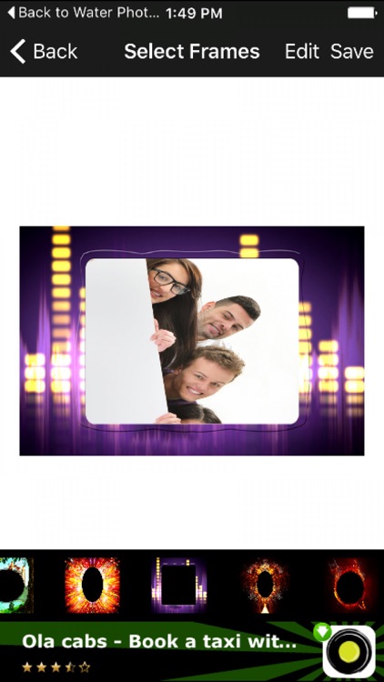 Animated Sparkling Frames Glitter Images Editor HD