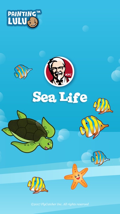 Painting Lulu Sea Life KFC