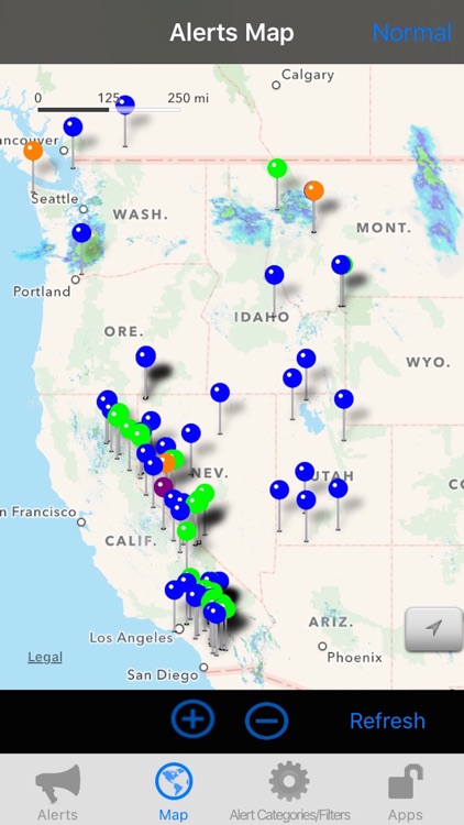 World Earthquake with NOAA Radar 3D Pro screenshot-3