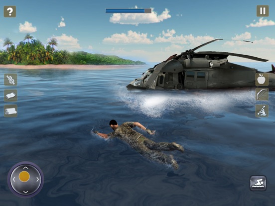 Плот Выживание Побег Commando на iPad
